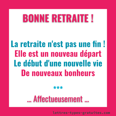 Modele Texte Pour Souhaiter Bonne Retraite Discours Depart Retraite Patron