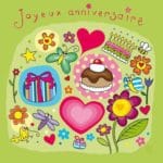 Jolie carte d'anniversaire originale Jolie carte d'anniversaire originale