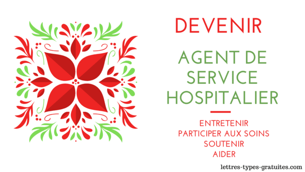 Modele Lettre De Motivation Ash Definition Agent De Service Hospitalier