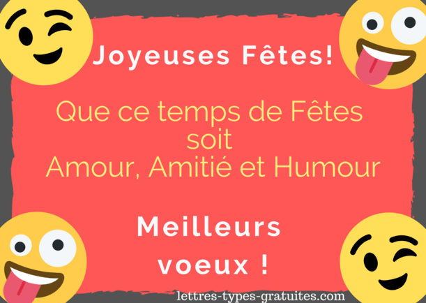 Message Joyeux Noel Et Bonne Annee Original Amour Amitie Humour