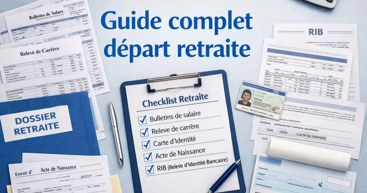 Documents retraite guide complet Documents retraite guide complet