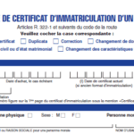 Formulaire cerfa n°15776*01 pour une attestation de vente d'un véhicule d'occasion entre particuliers