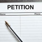 feuille de petition vierge a imprimer