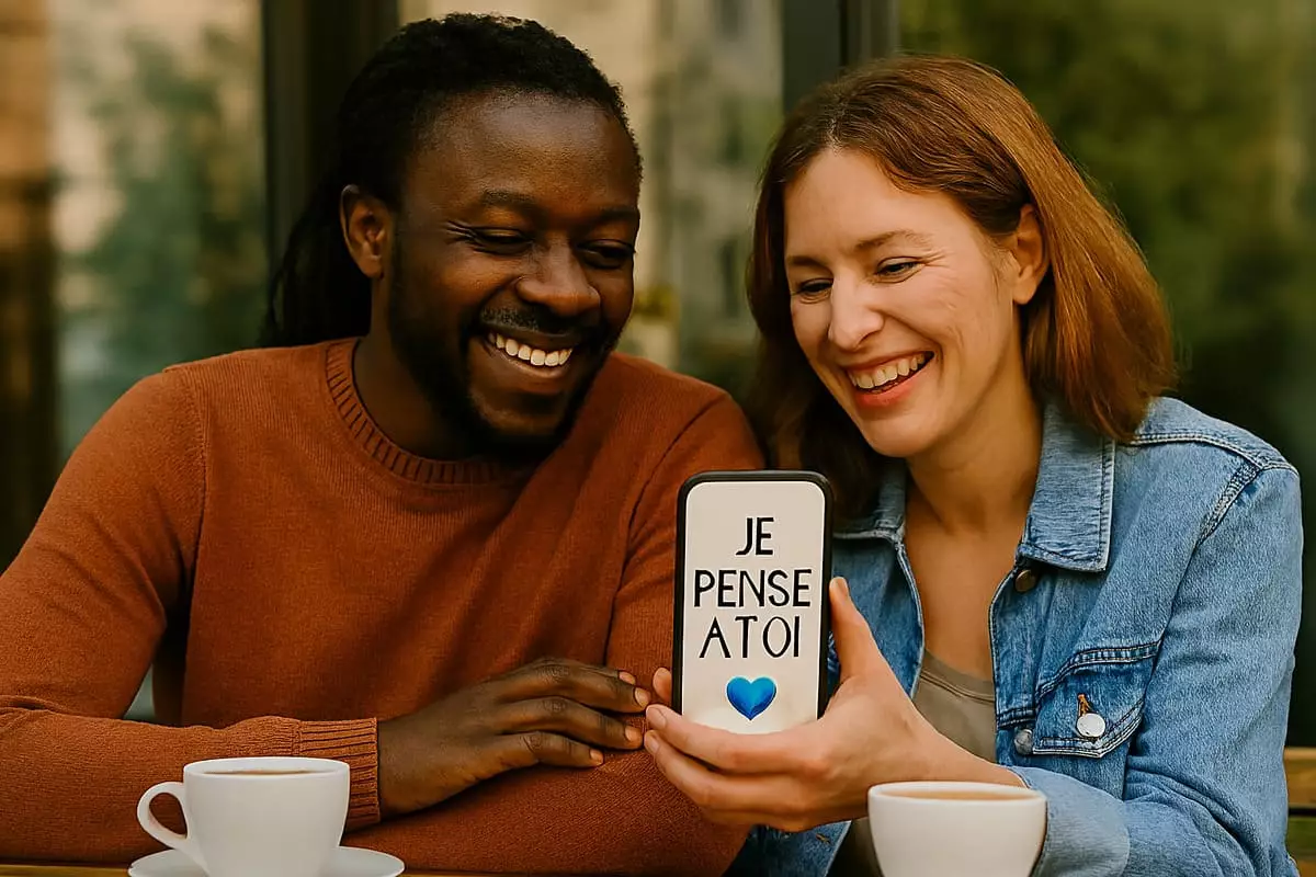 Message amitié je pense à toi SMS ami amie pensée amicale