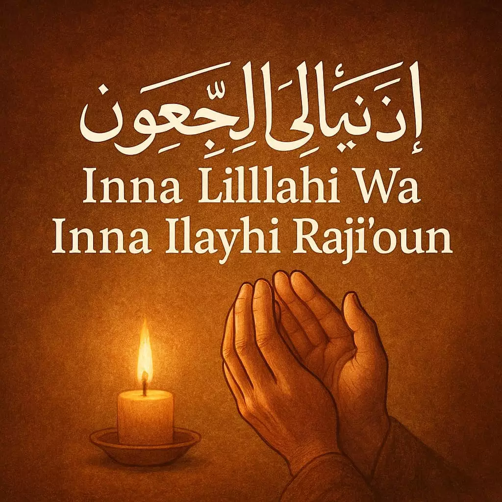 Nous appartenons à Allah et c'est vers Lui que nous retournerons formules condoléances musulmane