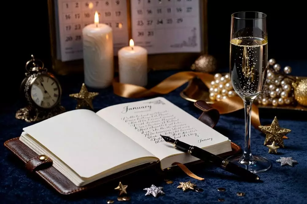 Poème de Bonne Année - Vœux poétiques et vers pour le Nouvel An