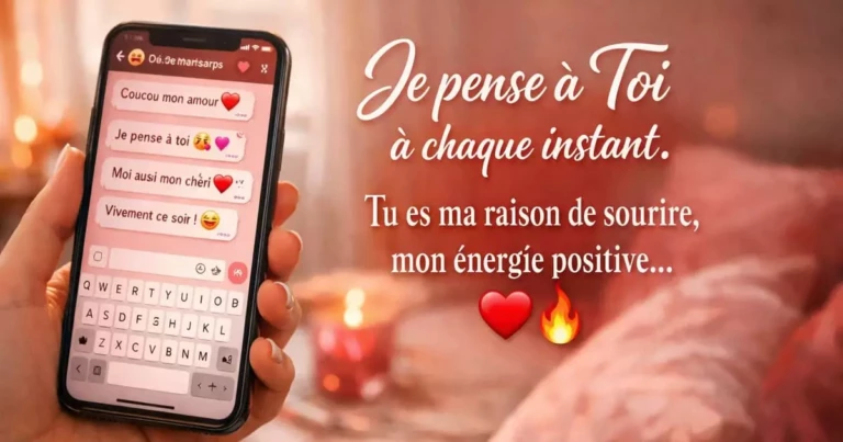 SMS amour messages je t'aime smartphone facebook