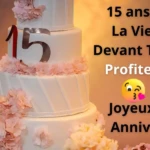 Souhaiter un joyeux anniversaire à un adolescent ou une adolescente avec une jolie image avec un gâteau d'anniversaire et le chiffre 15 Souhaiter un joyeux anniversaire à un adolescent ou une adolescente avec une jolie image avec un gâteau d'anniversaire et le chiffre 15