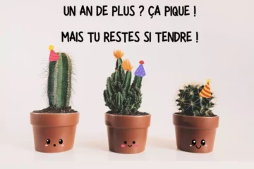 Carte d'anniversaire originale et tendre pour souhaiter un joyeux anniversaire avec amour, amitié et un peu d'humour