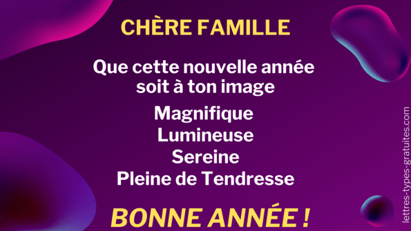 Bonne Annee Frere Ou Sœur Voeux Familiaux Souhaits Pour Ma Famille