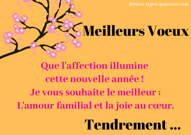 Bonne Annee Joyeux Noel A Une Famille Et Message De Voeux A Sa Famille