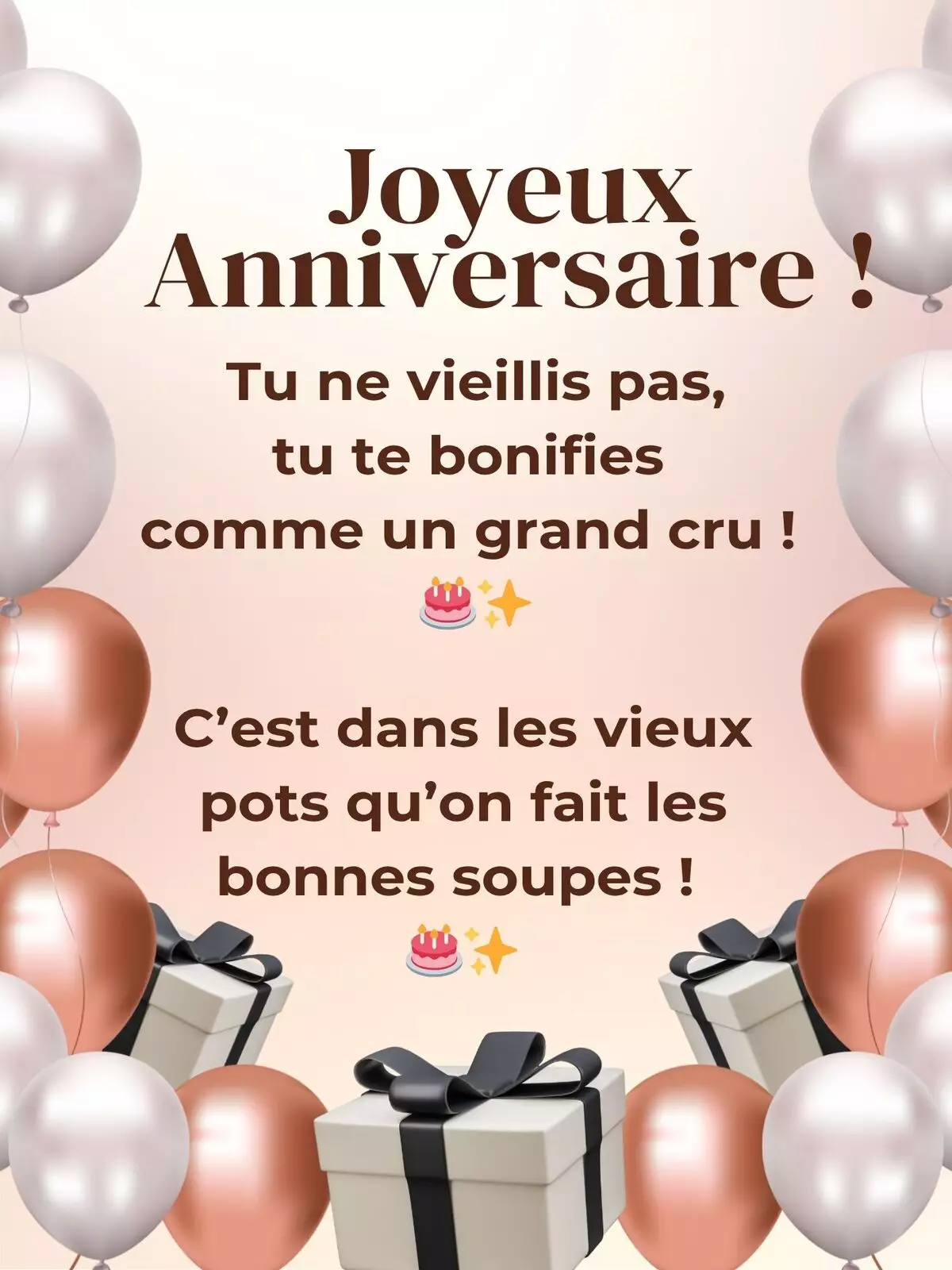 Message anniversaire original et créatif pour souhaiter joyeux anniversaire de façon unique