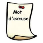 Mot parents excuses absence scolaire
