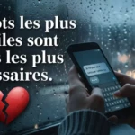 SMS de rupture courts — comment annoncer une séparation par message