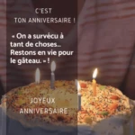 Image de joyeux anniversaire avec humour pour un adulte Image de joyeux anniversaire avec humour pour un adulte