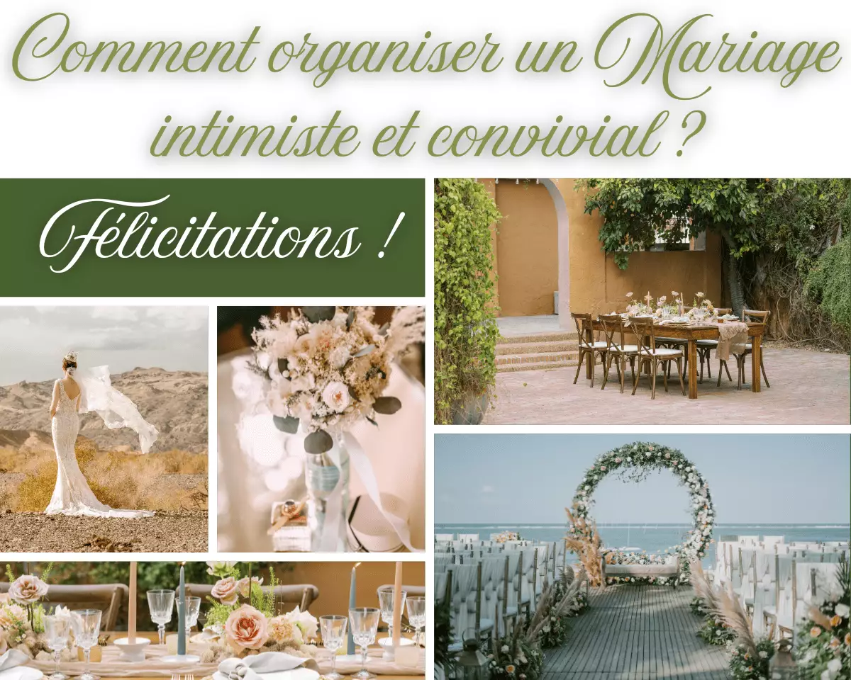 Idées pratiques pour organiser un mariage intime et convivial avec un petit budget