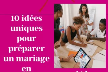 Décoration de table pour un mariage en petit comité