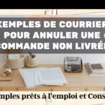 Annulation Commande Non Livrée
