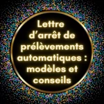 Arrêt Prélèvement Automatique