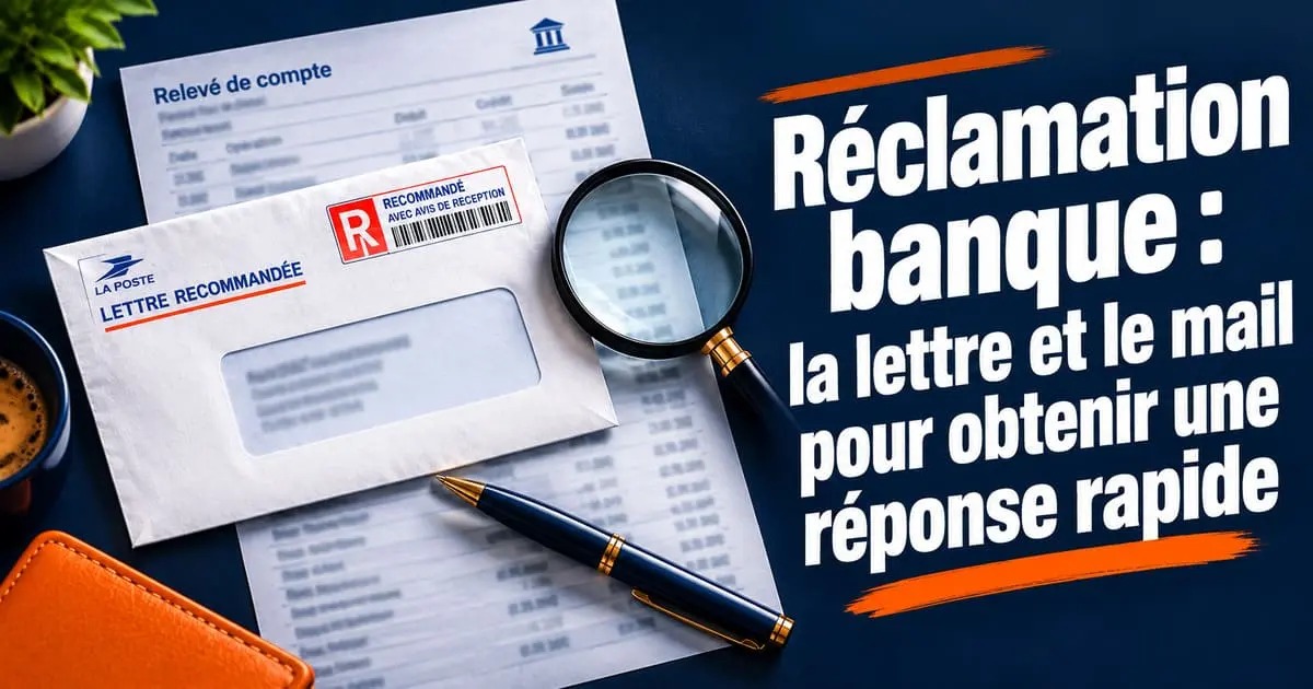 Faire une réclamation auprès de sa banque avec un modèle de courrier efficace lettre de réclamation banque modèle gratuit