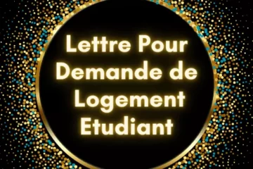 Modèle de lettre pour demander un logement étudiant