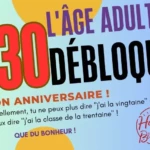 Anniversaire 30 ans trentenaire jeune adulte célébration maturité confiance Anniversaire 30 ans trentenaire jeune adulte célébration maturité confiance