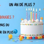 Célébration d'un anniversaire de 55 ans avec gâteau et décorations festives Célébration d'un anniversaire de 55 ans avec gâteau et décorations festives