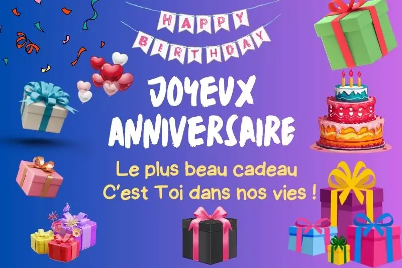 Idées cadeaux anniversaire enfants jouets livres jeux créatifs ballons