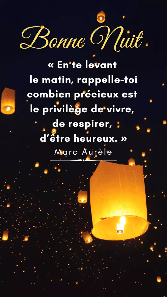 Mms pour souhaiter une bonne nuit avant de dormir à une personne qu'on veut motiver