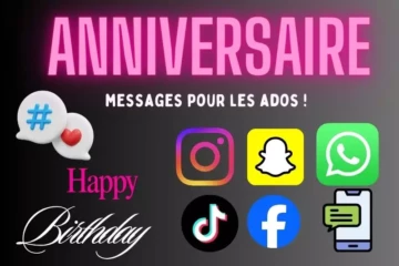 Réseaux sociaux Instagram Snapchat TikTok publication anniversaire ado smartphone