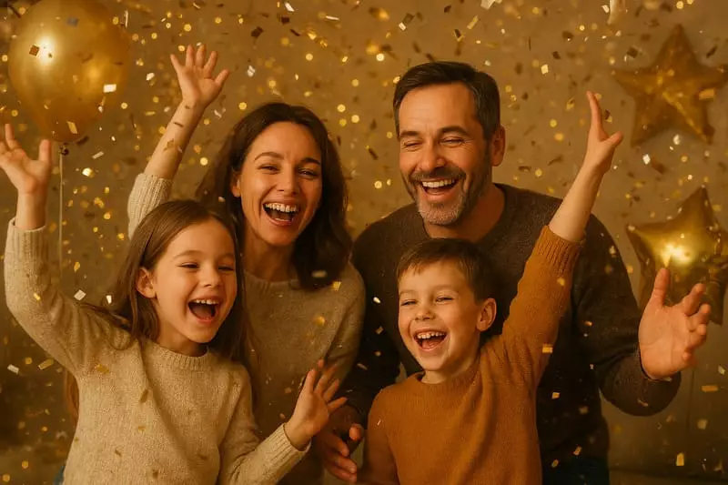 Bonne année 2026 enfants - Vœux pour souhaiter la nouvelle année à ses enfants