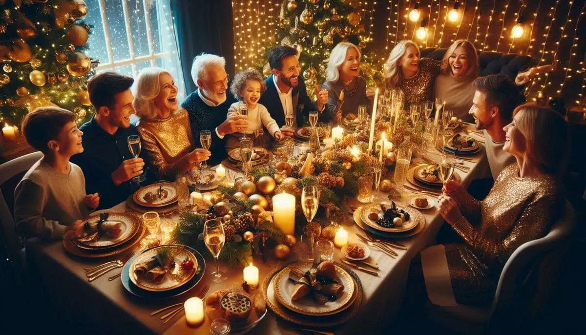 Messages Bonne Année famille touchants gratuits