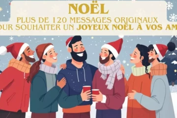 Groupe d'amis heureux célébrant Noël ensemble autour d'un verre pour se souhaiter un joyeux Noël avec amitié.