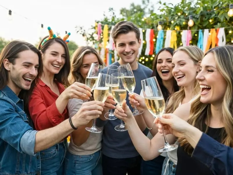 Message drôle bonne année - Vœux humoristiques classiques et intemporels