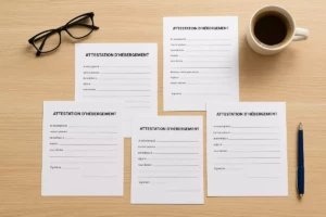 Attestation d&rsquo;Hébergement 2026 : Guide Complet, Cas Particuliers et FAQ 20 Questions