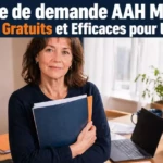 modèles de lettres de demande AAH MDPH gratuits à télécharger allocation adulte handicapé