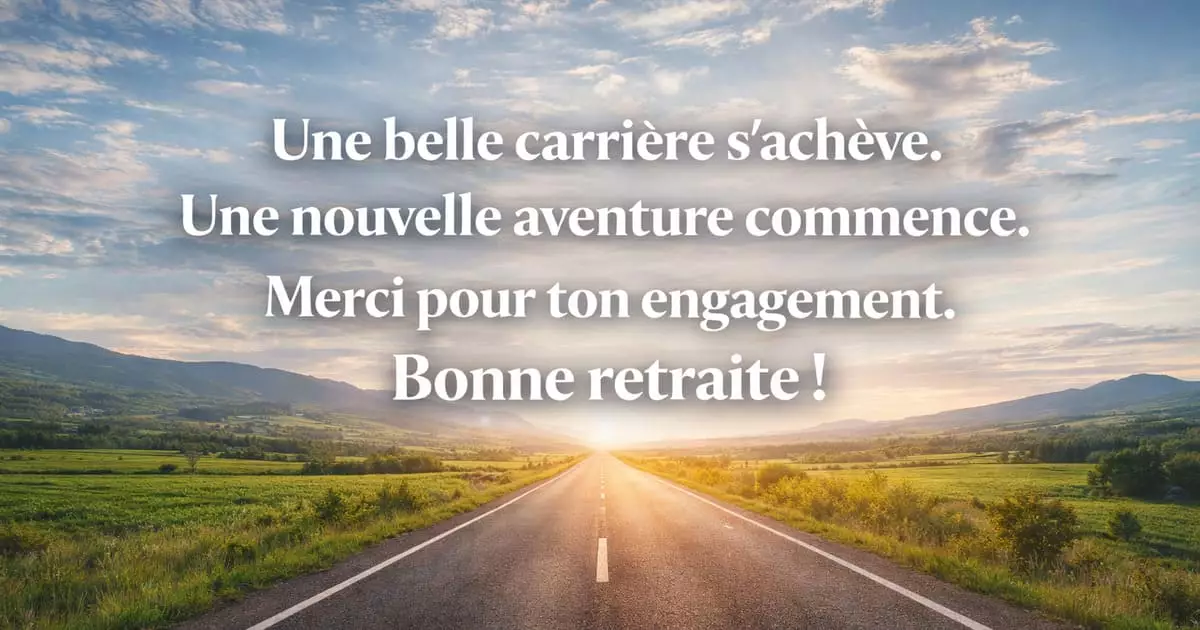 Messages bonne retraite collègue Messages bonne retraite collègue