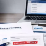 Lettre opposition prélèvement EDF Engie non autorisé avec facture électricité relevé bancaire Lettre opposition prélèvement EDF Engie non autorisé avec facture électricité relevé bancaire