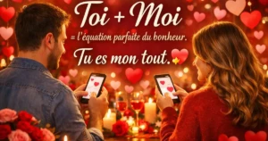 Messages Saint-Valentin 2026 : SMS, Textes & Poèmes d&rsquo;Amour Gratuits - Modèle gratuit