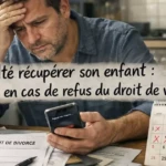 Parent stressé difficulté récupérer enfant non-représentation droit visite Parent stressé difficulté récupérer enfant non-représentation droit visite