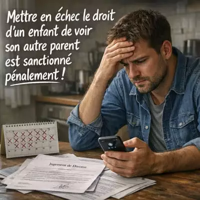 Le non-respect du droit de visite paternel ou maternel est condamné pénalement non-respect du droit de visite paternel ou maternel et sanction pénale loi