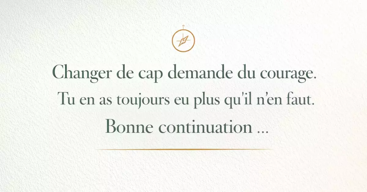 Bonne continuation reconversion 2026 — messages encourageants pour changement de carrière Message bonne continuation reconversion professionnelle 2026 — textes encourageants gratuits