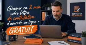 Générer votre lettre de contestation d&rsquo;amende en ligne — PV, FPS, SNCF, gratuit 2026