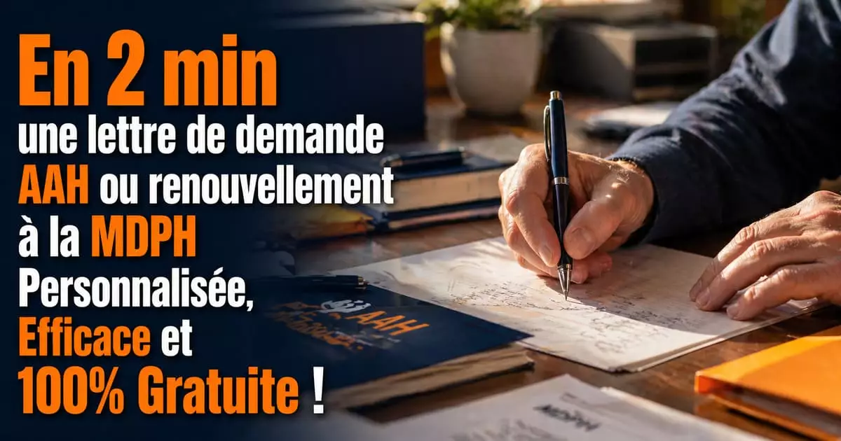 conseils ASE rédiger lettre AAH MDPH erreurs éviter dossier handicap