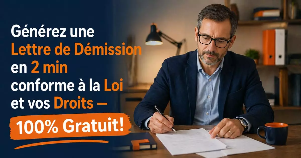 erreurs à éviter lettre de démission conseils rédaction conforme 2026