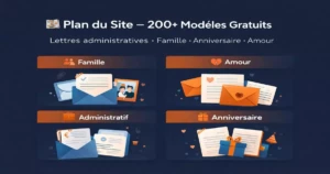 Plan du Site — Lettres Types Gratuites.com Plan du Site — Lettres Types Gratuites.com - Modèle gratuit