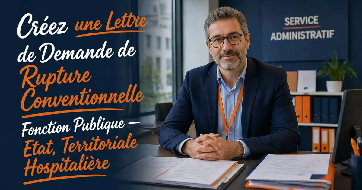 rupture conventionnelle fonction publique fonctionnaire territorial hospitalier 2026