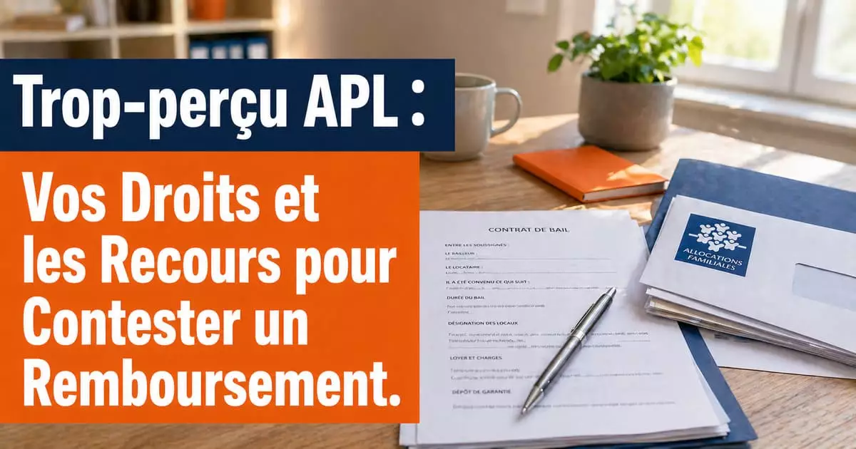 droits allocataire trop-perçu APL recours contestation CAF bailleur 2026