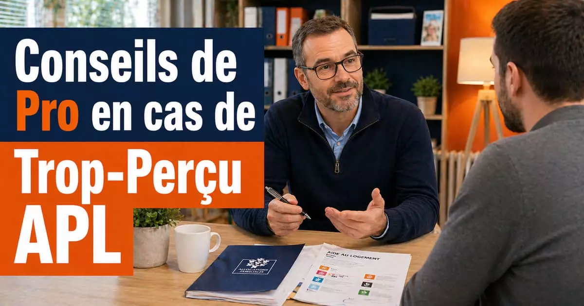 erreurs à éviter trop-perçu APL conseils professionnel social accompagnement locataire