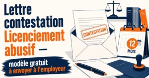 Lettre de Contestation de Licenciement Abusif : 4 Modèles Gratuits + Guide Procédure